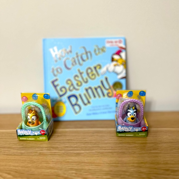 Disney Toys New How To Catch The Easter Bunny Bluey And Bingo